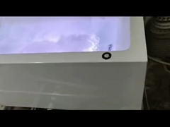 Vasca da massaggio acrilica con supporto lombare