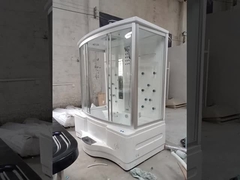 1700mm Ladodo facile da installare casa camera a vapore con vasca da bagno massaggio