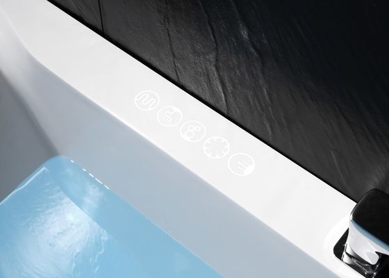 1700mm Modern Design Solo Bathtub E-8001 Con Controller Touch Panel
