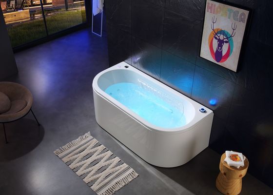 Ladodo E-8002C Due persone doppia immersione Spa vasca da bagno LED Premere interruttore