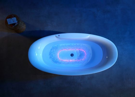 Vasca da bagno con luce di fondo a LED per i bagni a bolla