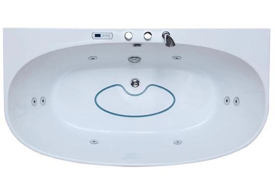 Vasca da bagno a un solo massaggio illuminata a LED con sterilizzazione da ozono e terapia a infrarossi