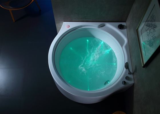 Vasca da massaggio acrilica con cascata circolare
