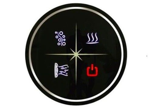 Vasca di massaggio ovale acrilica per sole persone