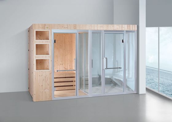 Sauna e sala vapore per uso alberghiero con personalizzazione