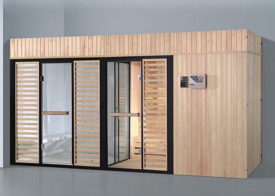 Sauna con camera a vapore combinata per uso alberghiero con personalizzazione