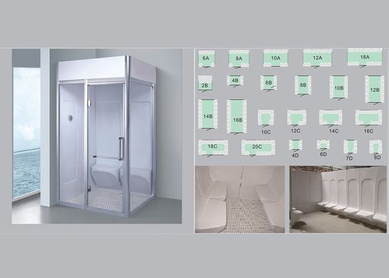 Sauna con camera a vapore combinata per uso alberghiero con personalizzazione